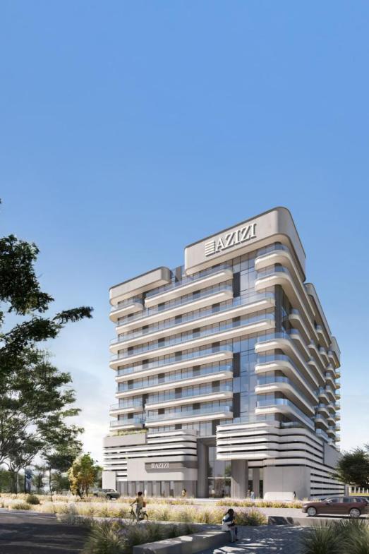 Artist's rendering of Azizi Ameer Al Furjan residential tower in Dubai
