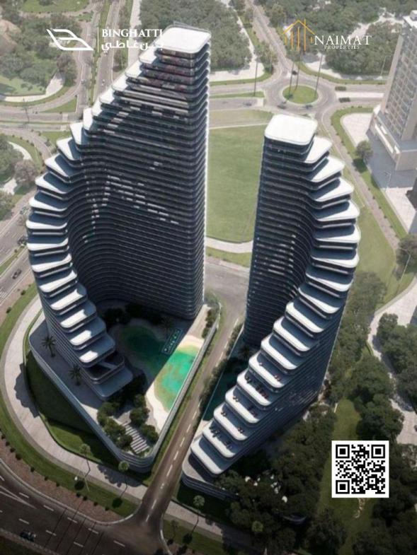 Binghatti Flare Aerial image